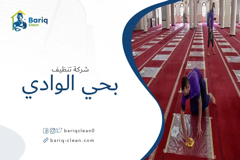 تنظيف مساجد بحي الوادي