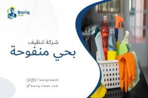 شركة تنظيف بحي منفوحة