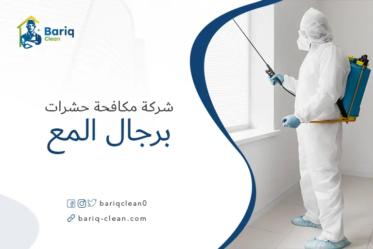 شركات مكافحة حشرات برجال المع