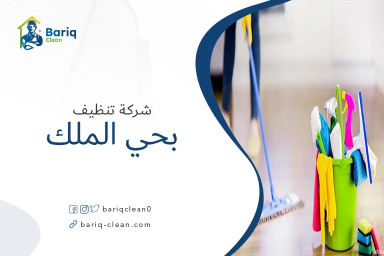 شركة تنظيف بحي الملك