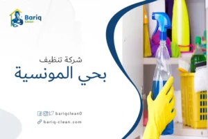 شركة تنظيف بحي المونسية