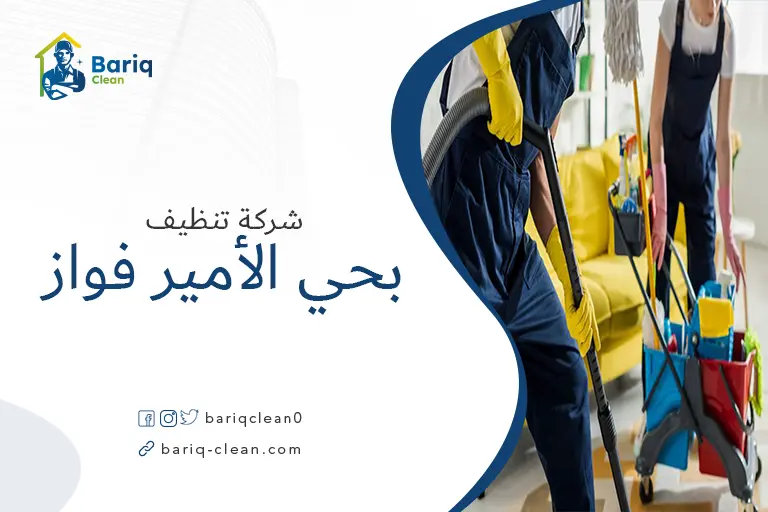 شركات تنظيف بحي الأمير فواز