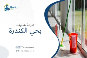 شركة تنظيف بحي الكندرة