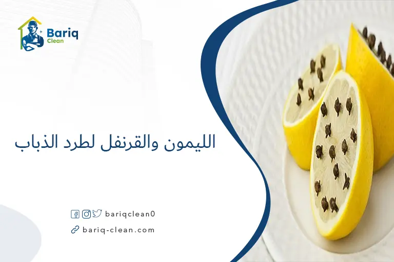الليمون والقرنفل لطرد الذباب