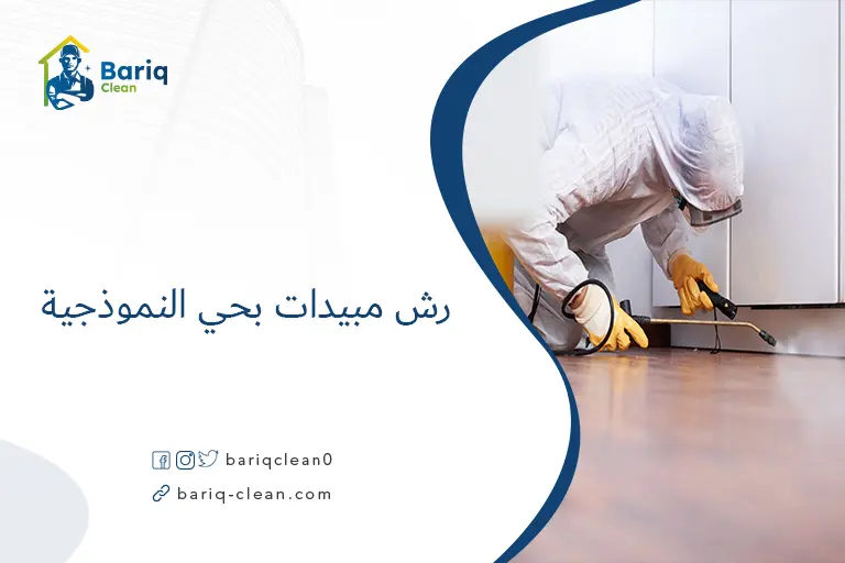 رش مبيدات بحي النموذجية​