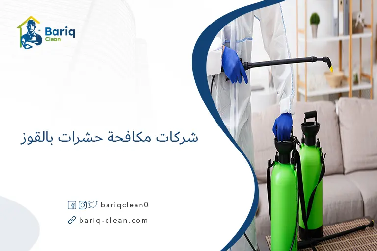 شركات مكافحة حشرات بالقوز​