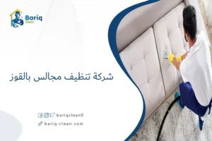 شركة تنظيف مجالس بالقوز