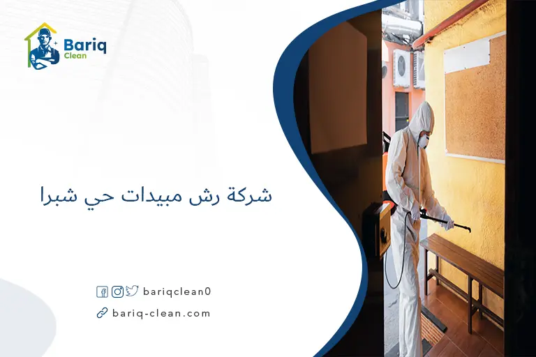 شركة رش مبيدات حي شبرا​