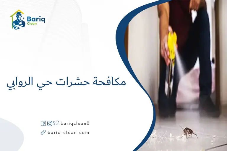 مكافحة حشرات حي الروابي​