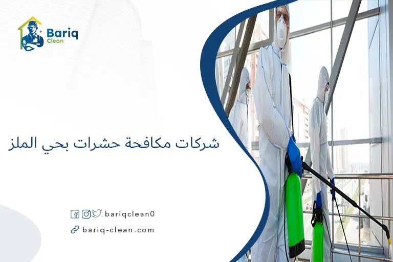 شركات مكافحة حشرات بحي الملز​