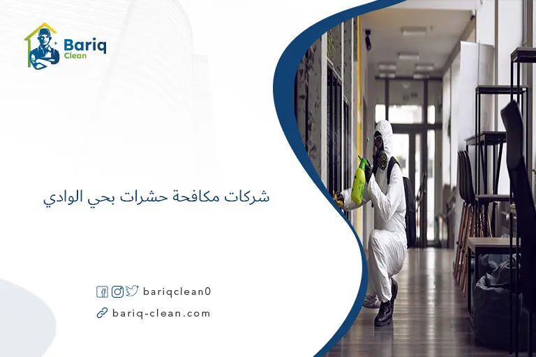 شركات مكافحة حشرات بحي الوادي​
