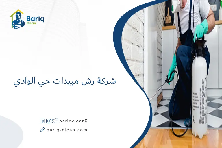 شركة رش مبيدات حي الوادي​