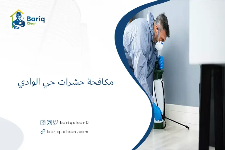 مكافحة حشرات حي الوادي​